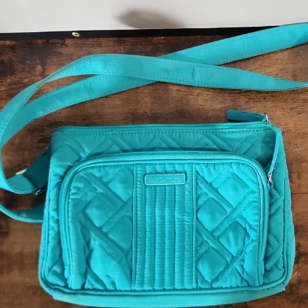 Vera Bradley Teal Quilted Bag